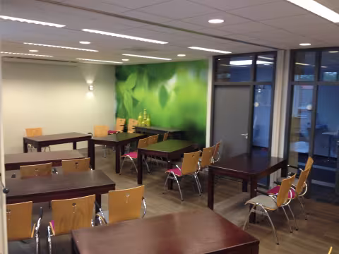 Dopheide en bladgroen